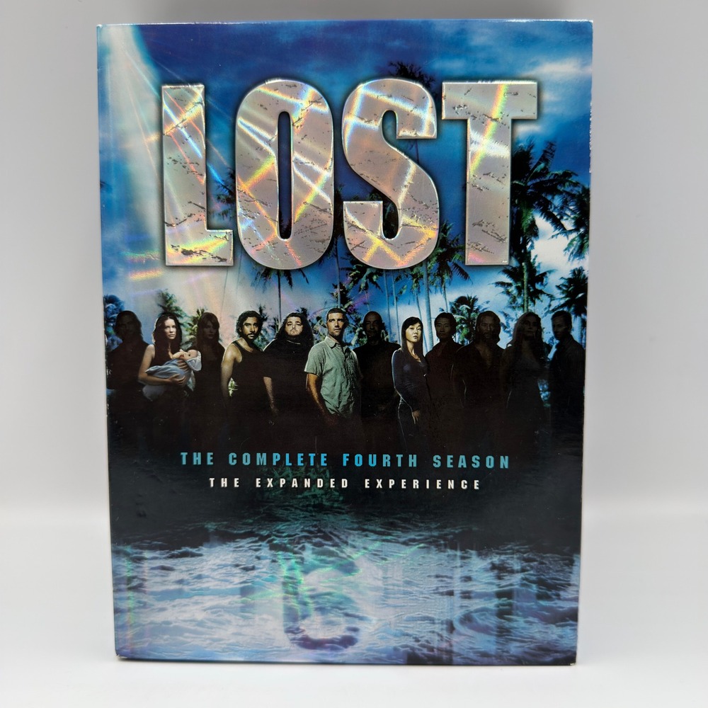 Lost The Complete Fourth Season DVD 6-Disc Set The Expanded Experience ABC 57892